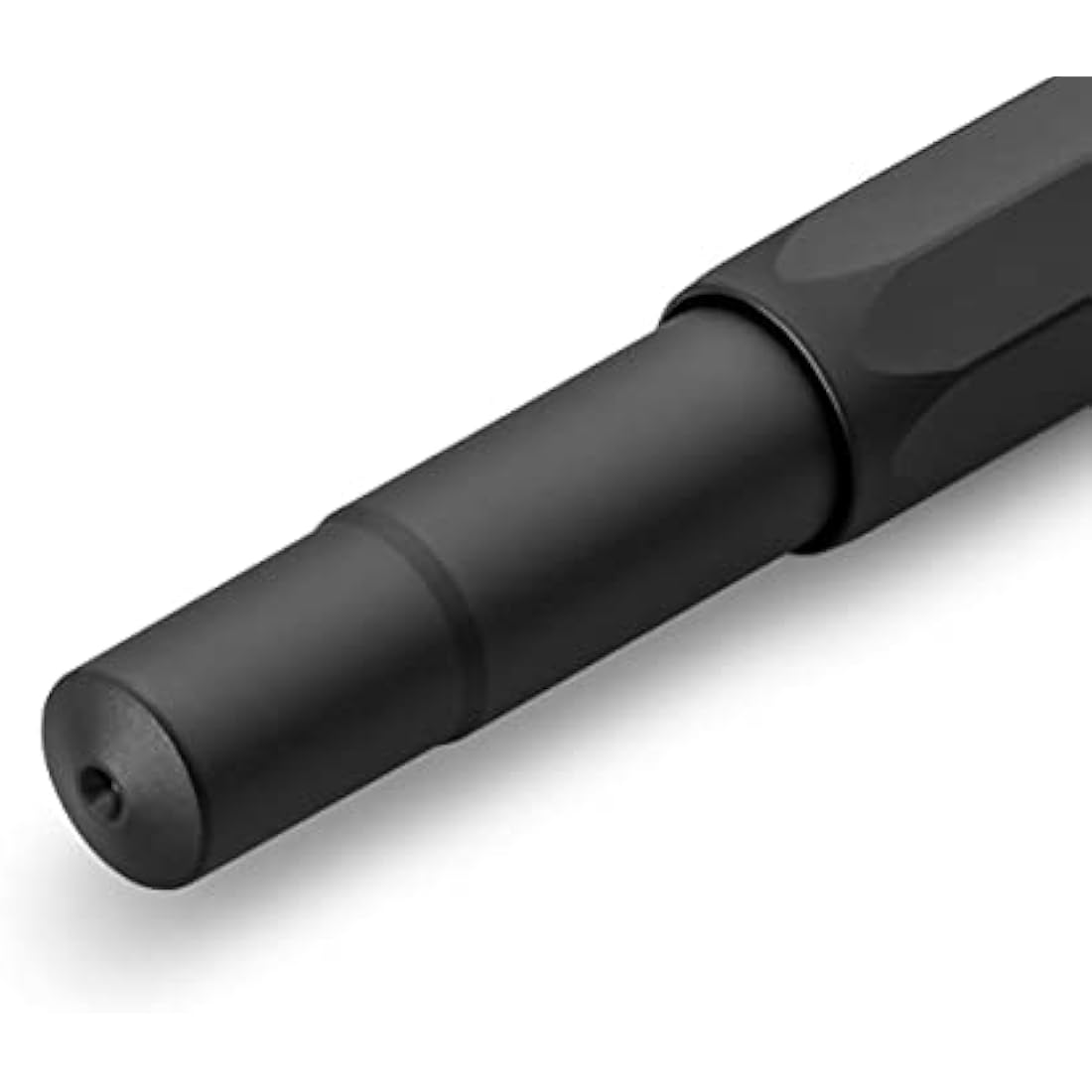 Kaweco AL SPORT Gel/Ballpoint Pen Black I Pen Including 0.7 mm Rollerball Pen Refill in Classic Design with Ceramic Ball I Premium Aluminium Gel Roller 13 cm