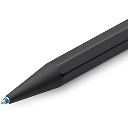 Kaweco SPECIAL S Ball Pen Black I Retractable Ballpoint Pen with Standard D1 Refills in a Tin Box I Aluminium Ball Pen 10.5 cm