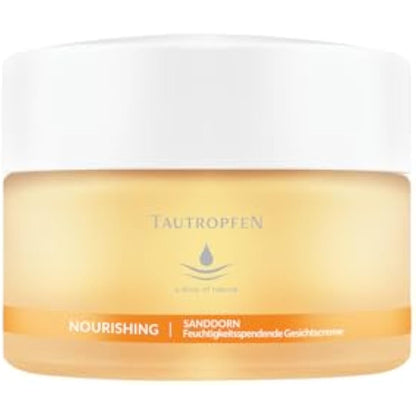 Tautropfen Sea Buckthorn Nourishing Solutions, Moisturizing Facial Cream for Dry Skin, 50 Milliliter