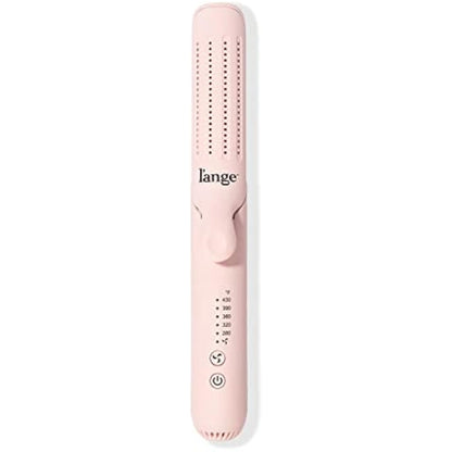 L'ANGE HAIR Le Duo 360° Airflow Styler - 2-in-1 Curling Wand & Titanium Flat Iron Hair Straightener - Professional Hair Styler - Hair Curler with Cooling Air Vents - Adjustable Temp.