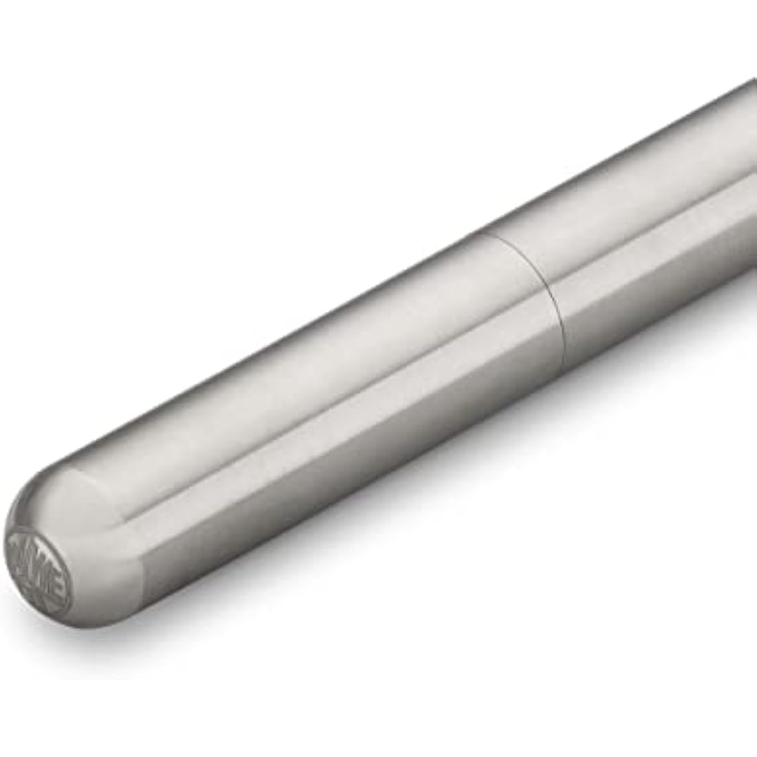 Kaweco SUPRA Fountain Pen Stainless Steel I Exclusive Fountain Pen for Ink Cartridges Including Retro Metal Box I Fountain Pen 16.5 cm I Nib: EF (Extra Fine)