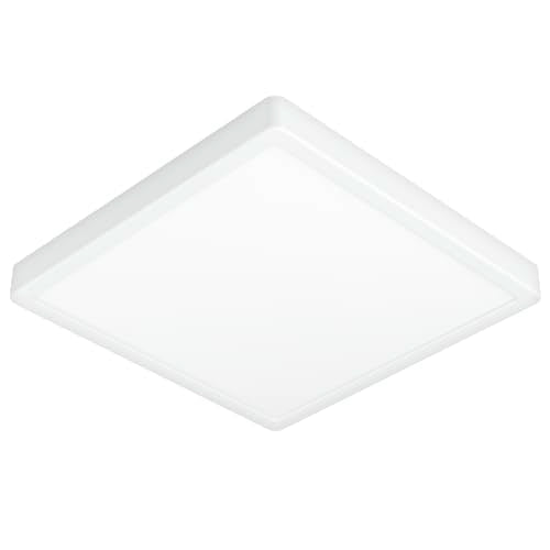 Eglo LED Outdoor Ceiling Light Argolis 2, Outside Light for Wall and Ceiling, Porch Lighting Made of White Metal and Plastic, Exterior lamp Warm
