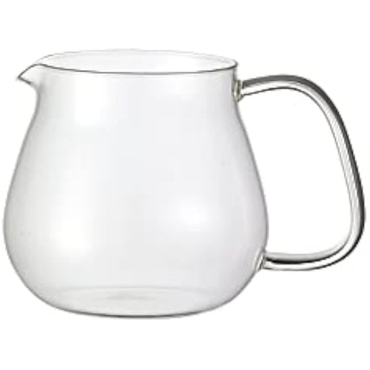 Kinto Unitea - 460 ml One Touch Teapot - Heat resistant - Glass teapot with stainless steel filter and lid