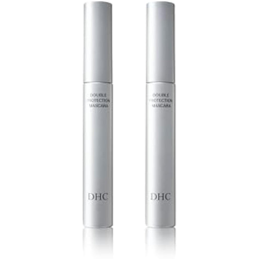 DHC Mascara Perfect Pro Double Protection 5 g (Black), Pack of 2