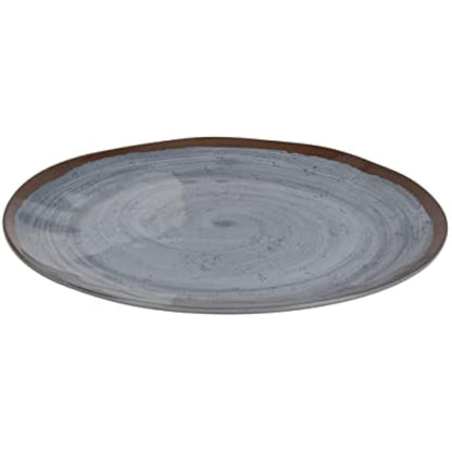 Bo-Camp Melamine Crockery Set Halo Camping Dinnerware Travel Picnic Plate
