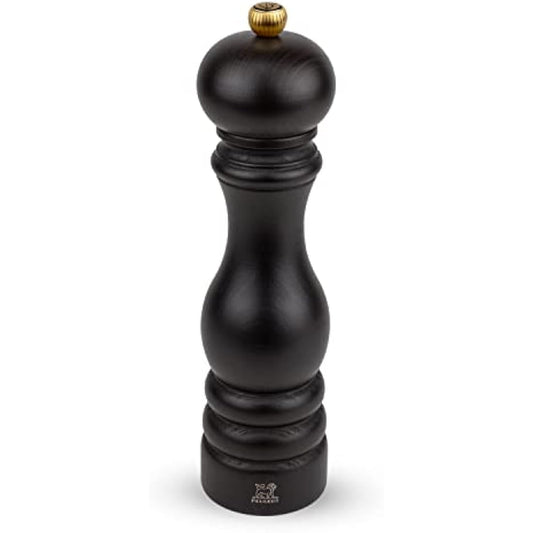 PEUGEOT - Paris 22 cm Pepper Mill - Classic Grind System - Made with PEFC Certified Wood - Lifetime Guaranteed Mechanism - Made in France - Chocolate Colour