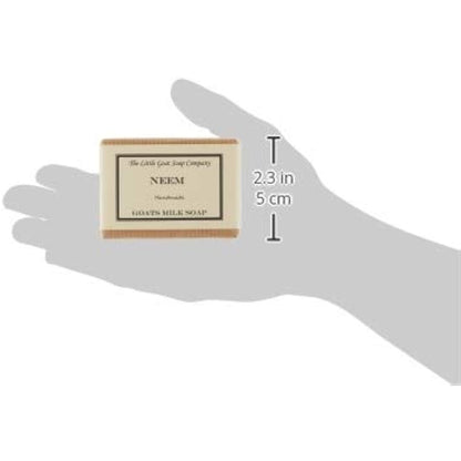 the Little Goat Soap Company Neem Goats Milk Soap 4 X 100g, N4