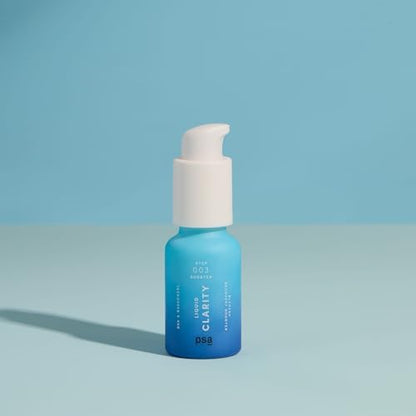PSA LIQUID CLARITY BHA & Bakuchiol Blemish Recovery Booster: Pore-Refining Serum Booster with 2% BHA, 1% Bakuchiol, 2% Zinc PCA, and Licorice Root Extract. 15 ml/ 0.5 oz