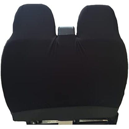 Carseatcover-UK® Heavy Duty Black & RED Trim Van Seat Covers (Universal Fit) - Single + Double
