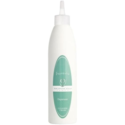 Monacelli Inphinity Cleansing cream Purifying 250ml for oily scalp and heavy hair Concentrated cleansing cream with highly purifying acid pH