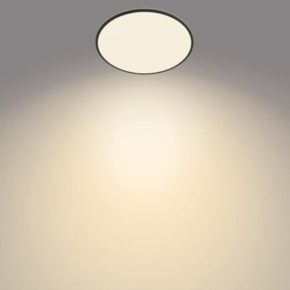 Philips LED Superslim SceneSwitch Dimmable Ceiling Light 2700K 36W [Warm White - Black] for Indoor Home Lighting in Livingroom and Bedroom.