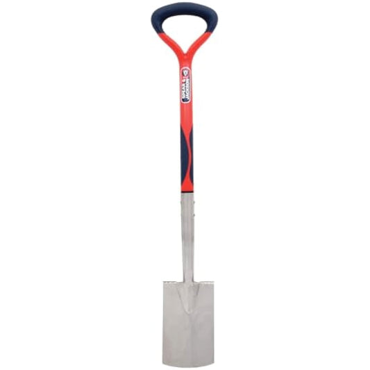 Spear & Jackson 1194EL Select Stainless Steel Border Spade, Blue