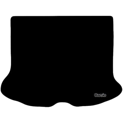 Carsio Carpet Boot Liner Mat For Volvo XC60 2008 to 2017 Tailored Fit Floor Mat Set Complete Accessory Black Custom Fitted - All Weather, Anti-Slip Backing & Black Trim
