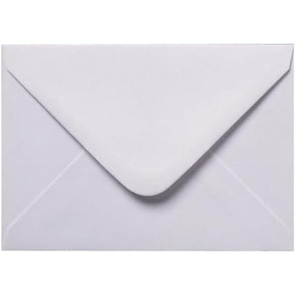 PACK OF 50 - C5 WHITE ENVELOPES FOR A5 GREETING CARDS 100gsm 229mm x 162mm