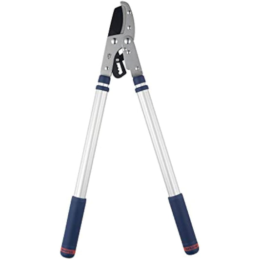 Spear & Jackson 8100RS Razorsharp Ratchet Anvil Lopper - Powerful Progressive Carbon Steel Blades for Smooth Easy Cutting - Twist & Lock Mechanism - Extends to 72cm (28") - Ergonomic Comfort Grips