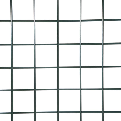 HOMCOM Green Steel Garden Gate with Lock and 3 Keys 97 x 150cm, Green