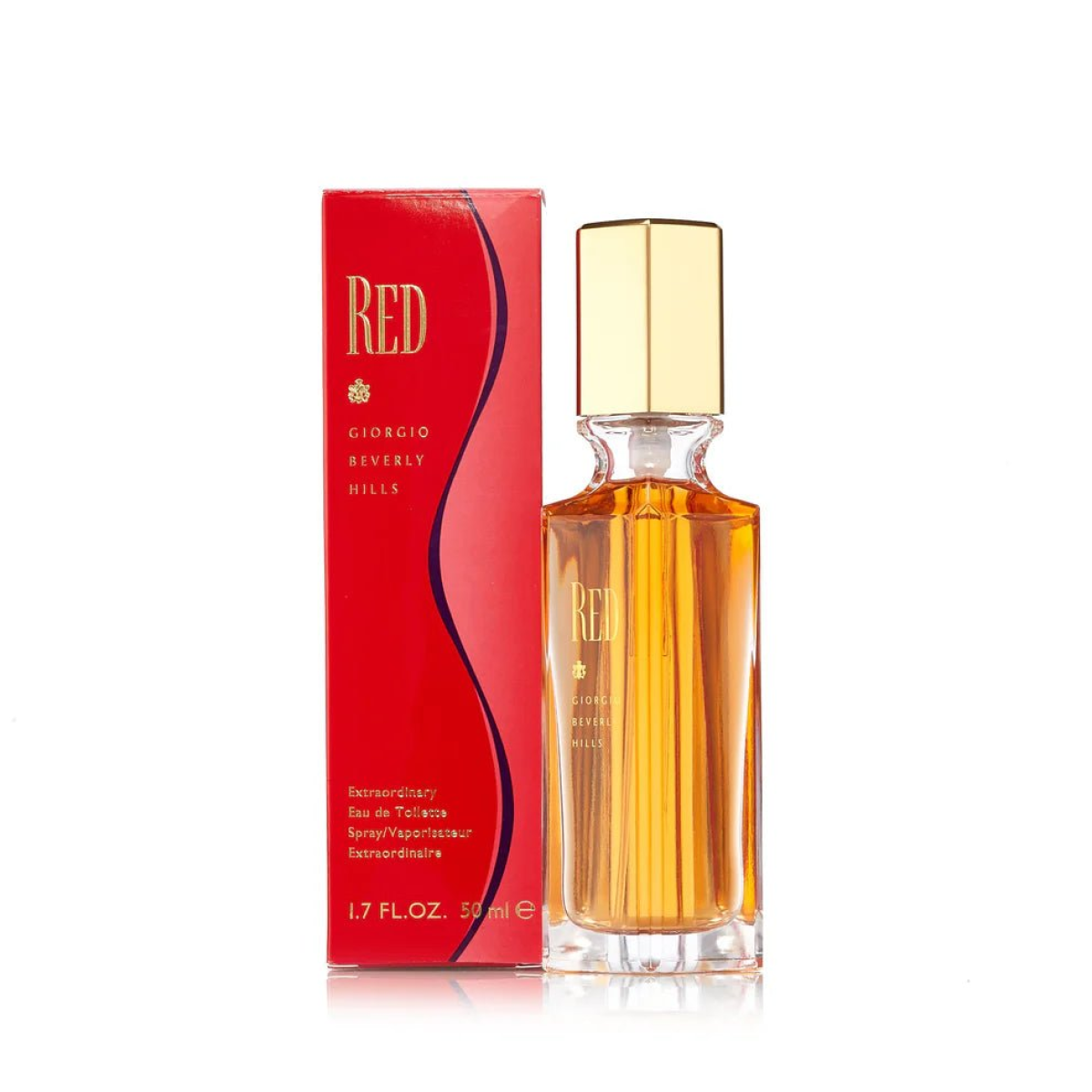 Giorgio Beverly Hills Red Eau De Toilette Spray 50ml