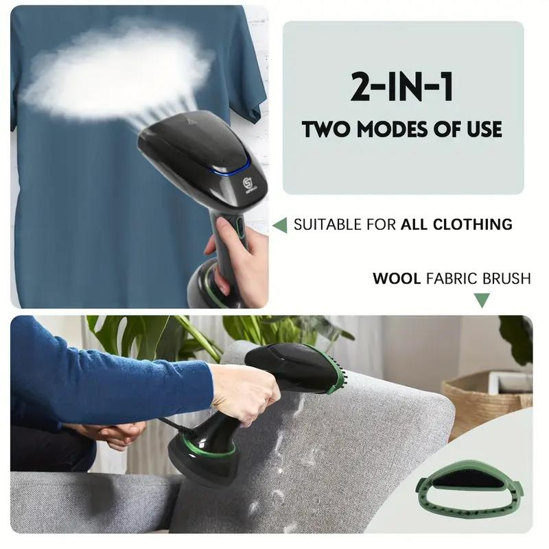 350ml Portable Garment Steamer – Handheld Fabric Wrinkle Remover for Clothes