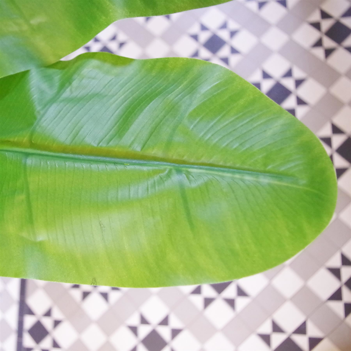 180cm Artificial Banana Tree Tropical Plant Copper Metal Planter