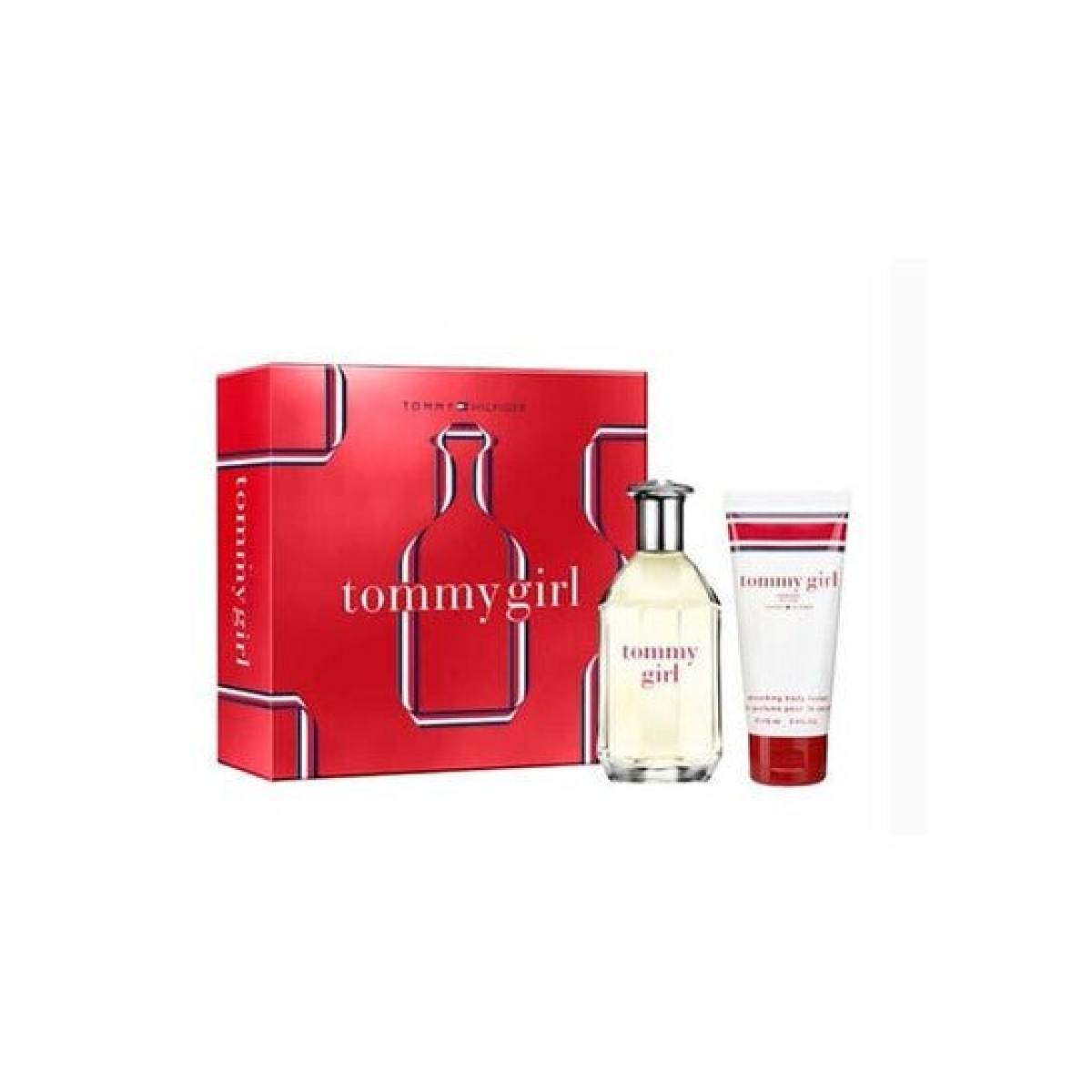 Tommy Girl Gift Set (Eau De Toilette 100ml  Body Lotion 100ml)