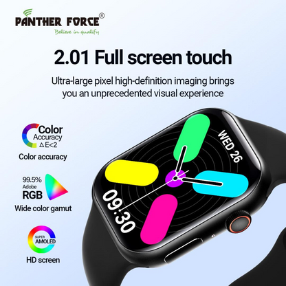 Panther Force Stylish AMOLED Display Smart Watch