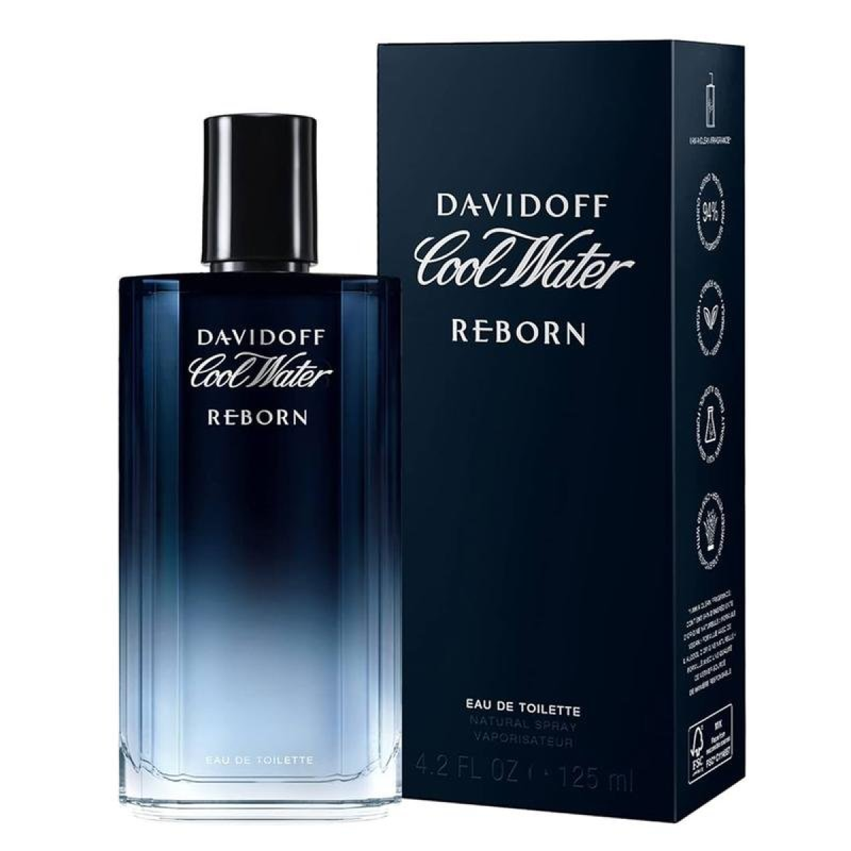 Davidoff Cool Water For Men Reborn Eau De Toilette Spray 125ml