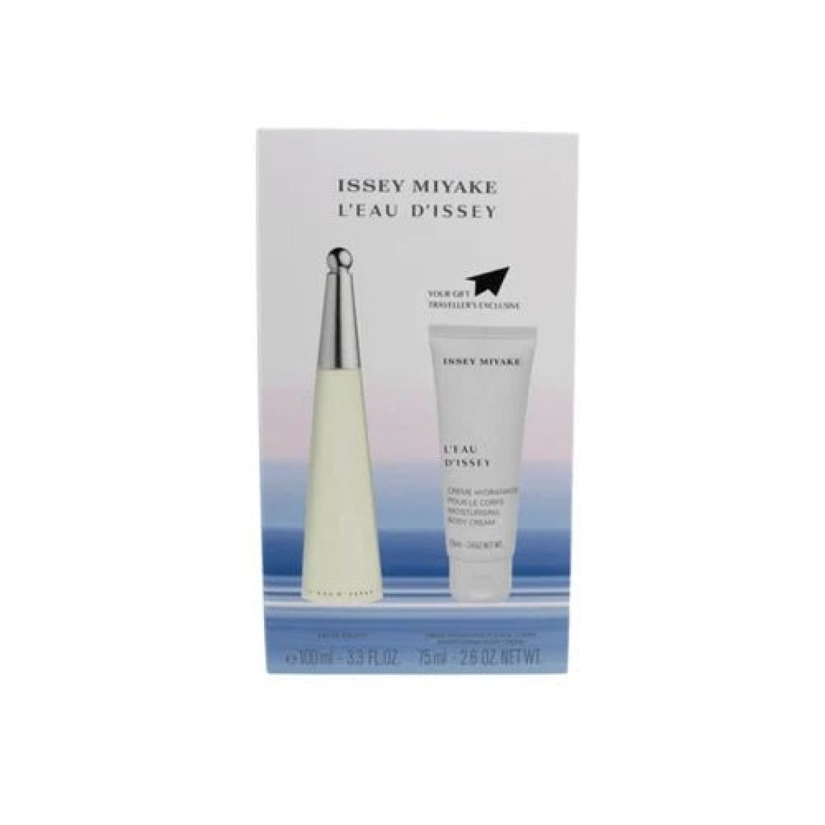 Issey Miyake L'Eau D'Issey Gift Set (Eau De Toilette Spray 100ml  Moisturising Body Lotion 75ml)