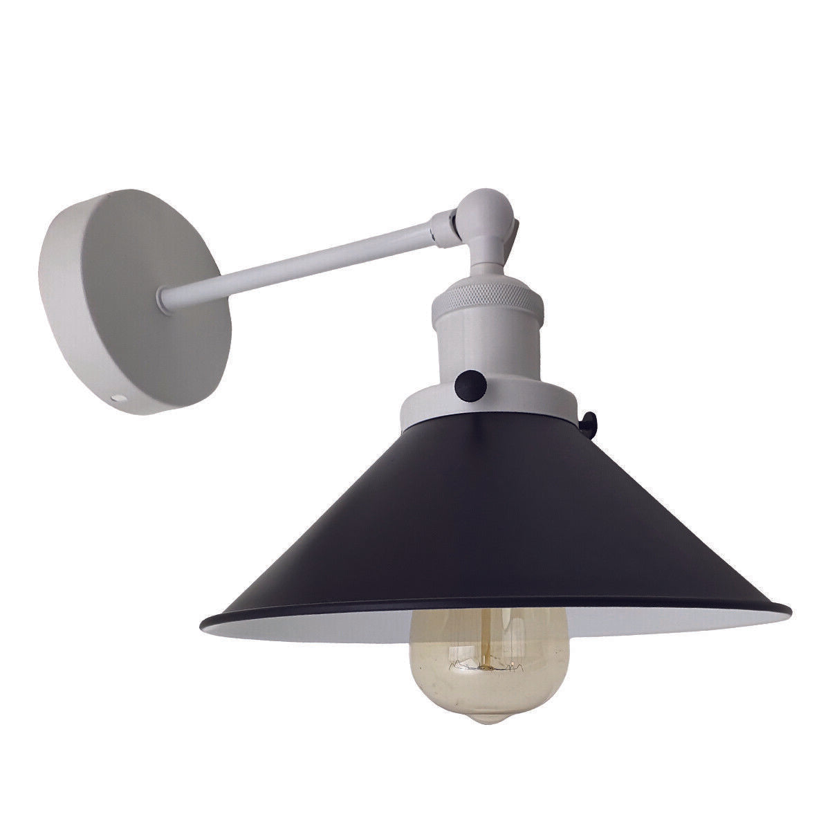 Adjustable Black Wall Sconces Lamps and White~2564