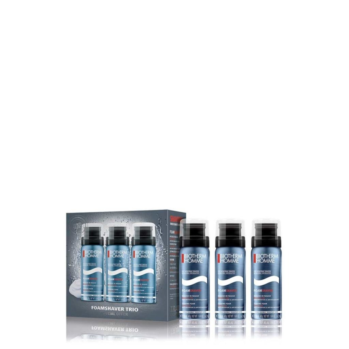 Biotherm Homme Sensitive Shaving Foam (3 x 50ml)