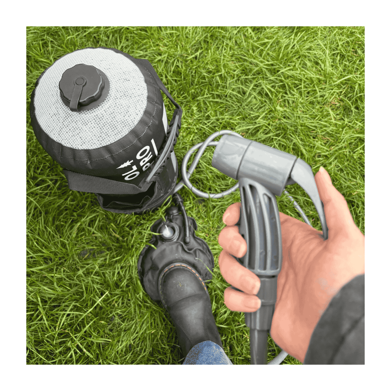 11l Camping off grid Shower Bag