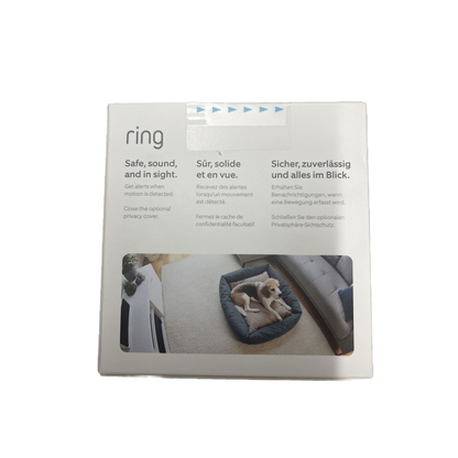 Ring Indoor Camera 2nd Gen Security Cam 1080p HD Video Black