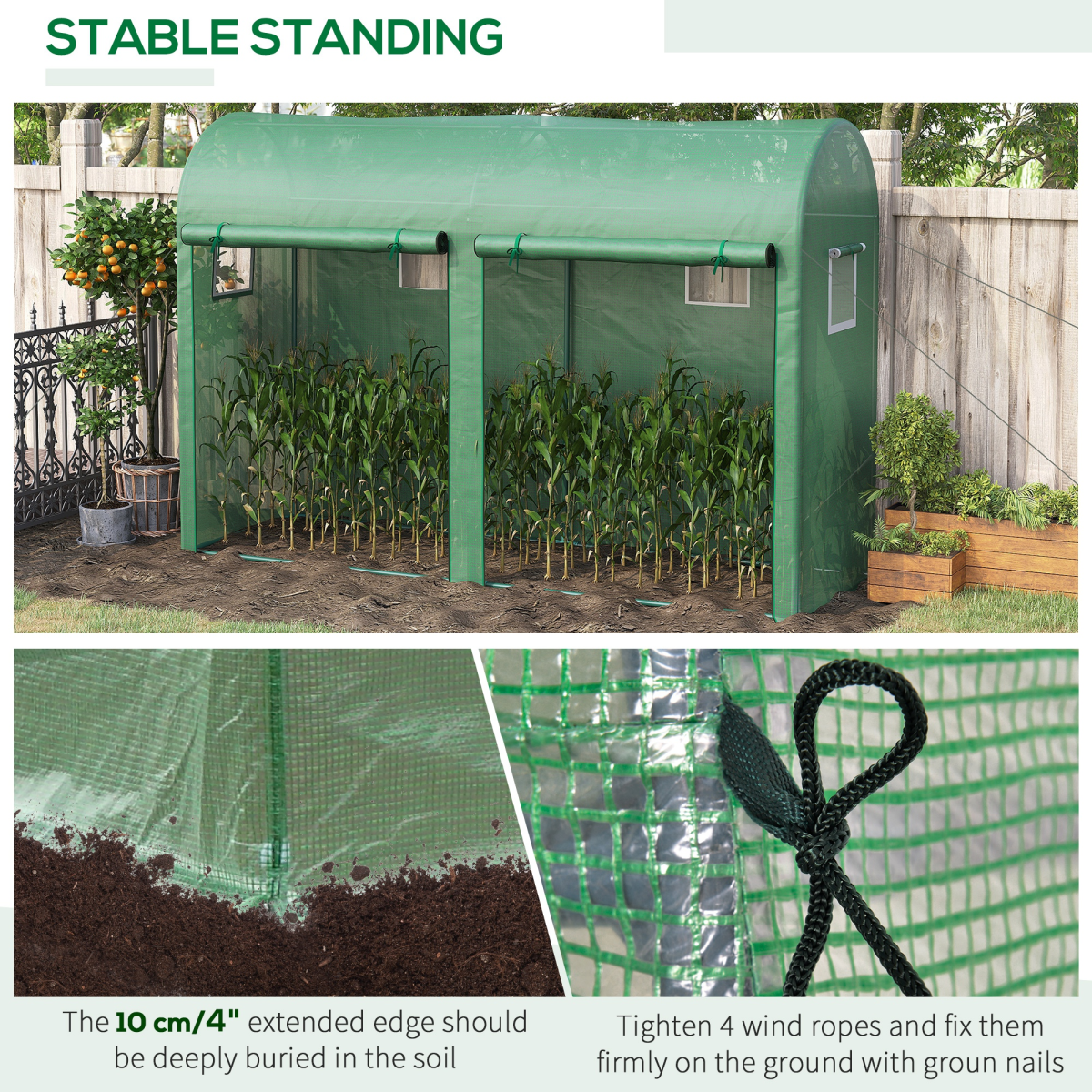 Mini Walk-in Greenhouse