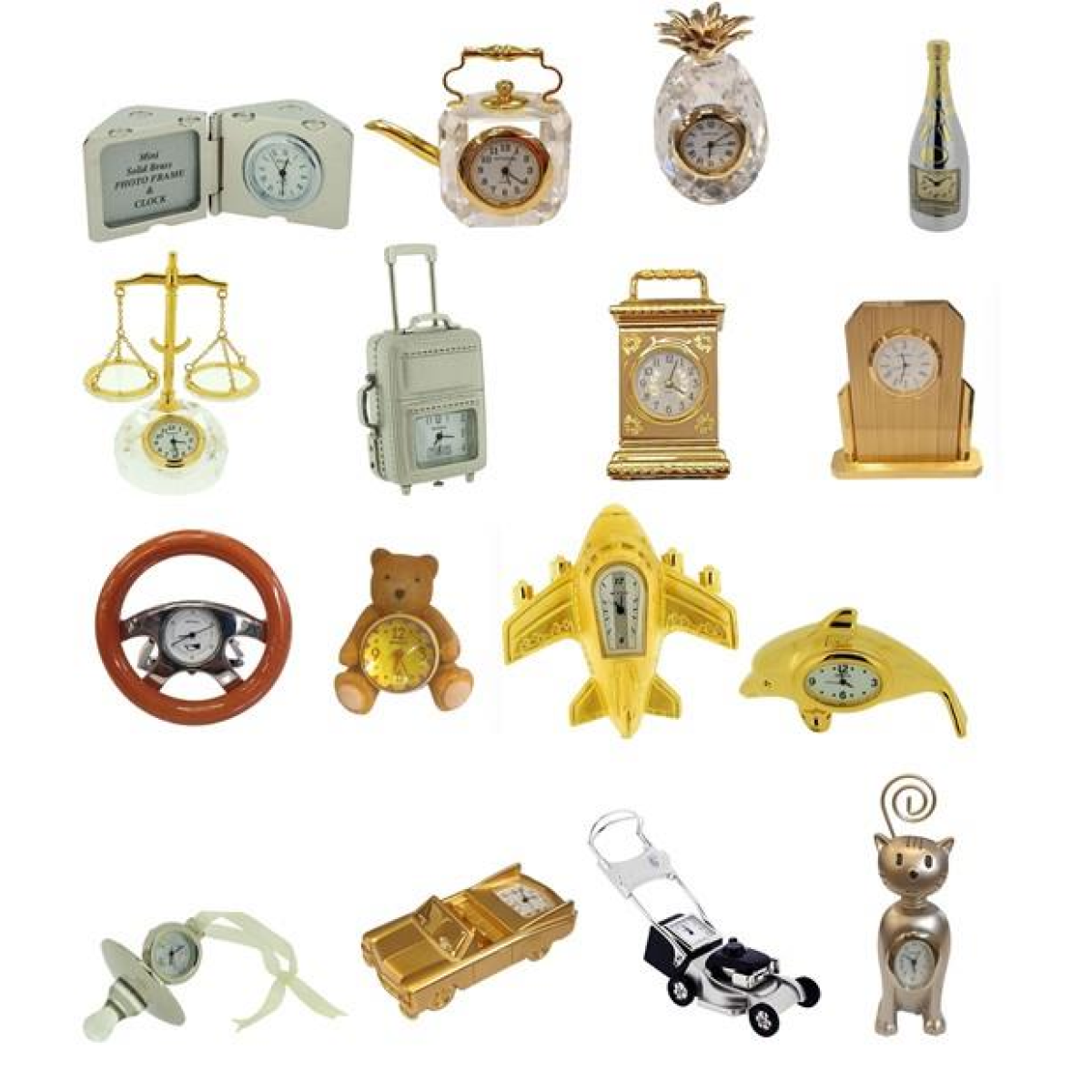 Miniature Clock  - CLEARANCE NEEDS RE-BATTERY