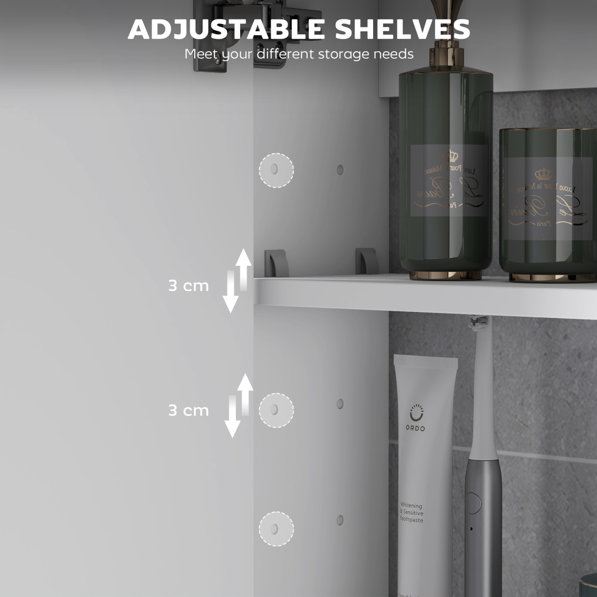 Bathroom Cabinet with Mirror