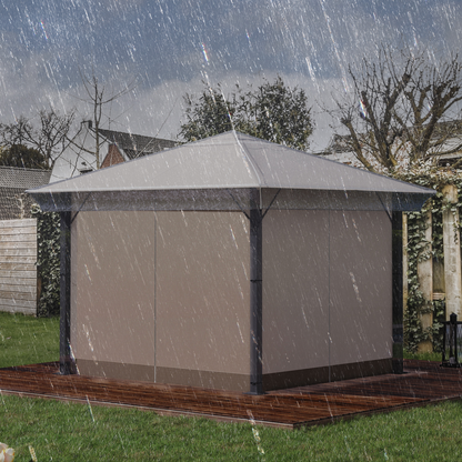 3 x 3 (m) Gazebo Protective Cover, Waterproof Cover for Canopy, Tent