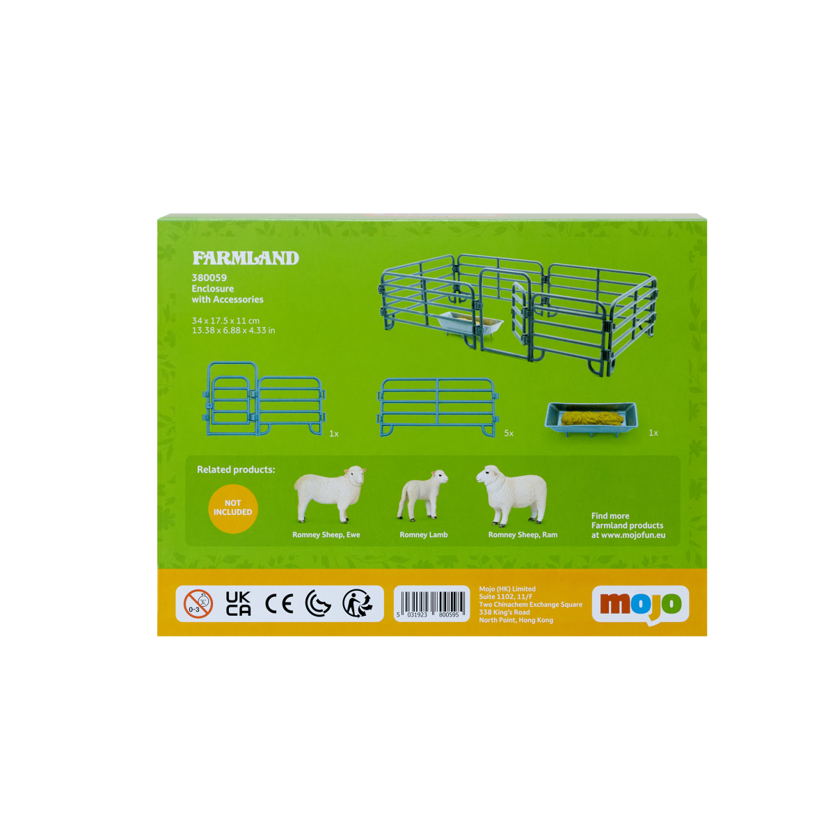 Farmland Enclosure Playset  Farm Animal Playset