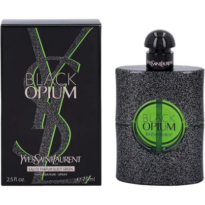 YSL Black Opium Illicit Green Eau De Parfum Spray 75ml