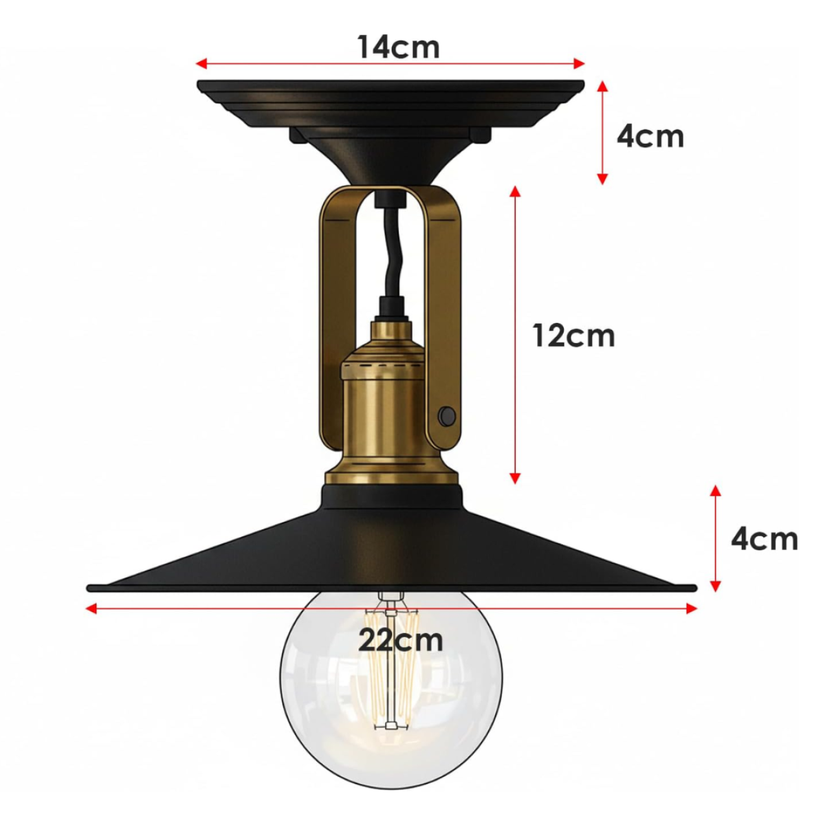 Adjustable Wall Sconce / Ceiling Fixture ~6461