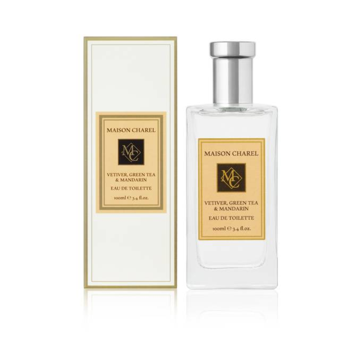 Maison Charel Vetiver, Mandarin & Green Tea Eau De Toilette 100ml