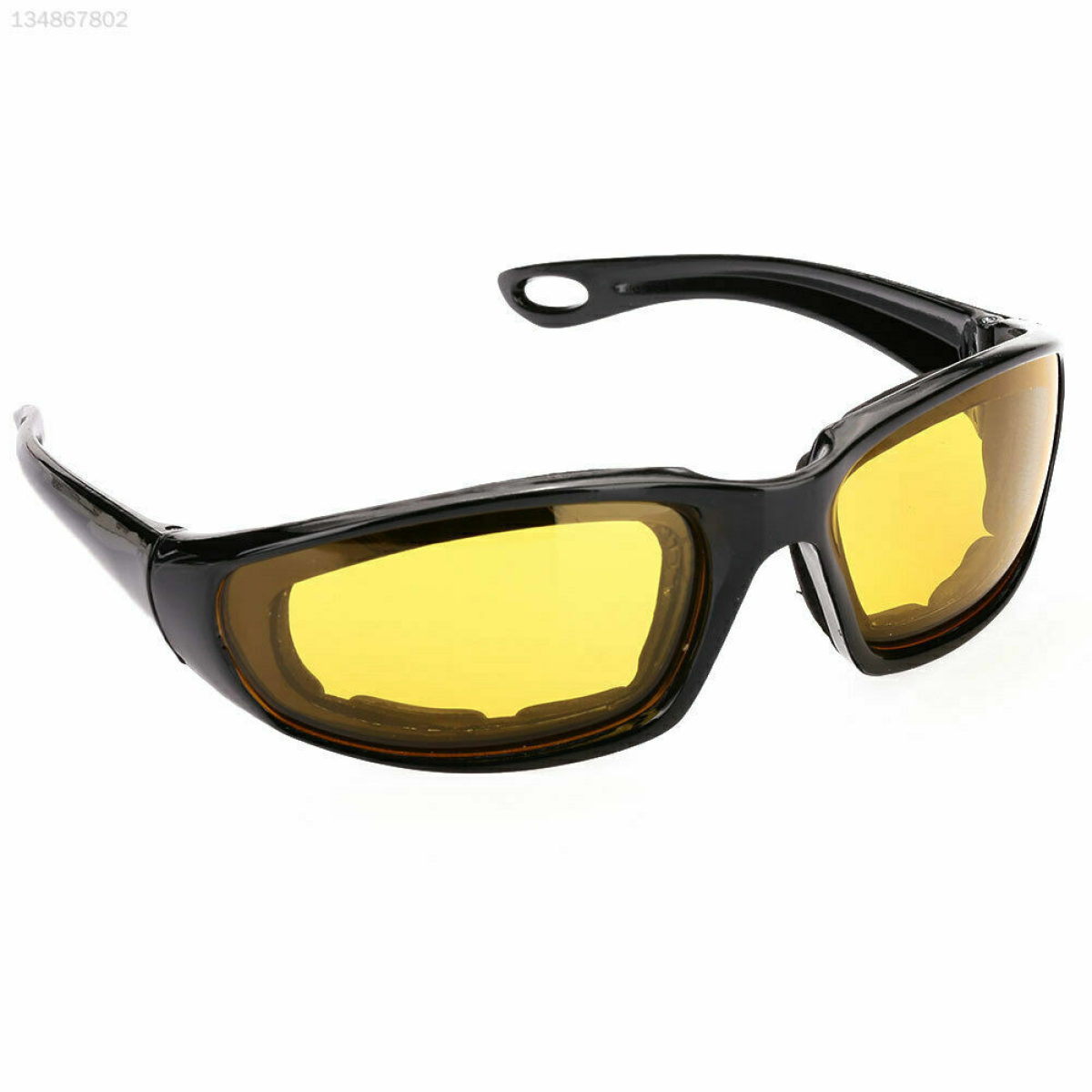 3 pairs  Motorcycle Sports Biker Riding Glasses Wind Resistant Eye Protection Women Men Sports Goggles Cycling Glasses Sunglasses Gray/Clear/Yellow