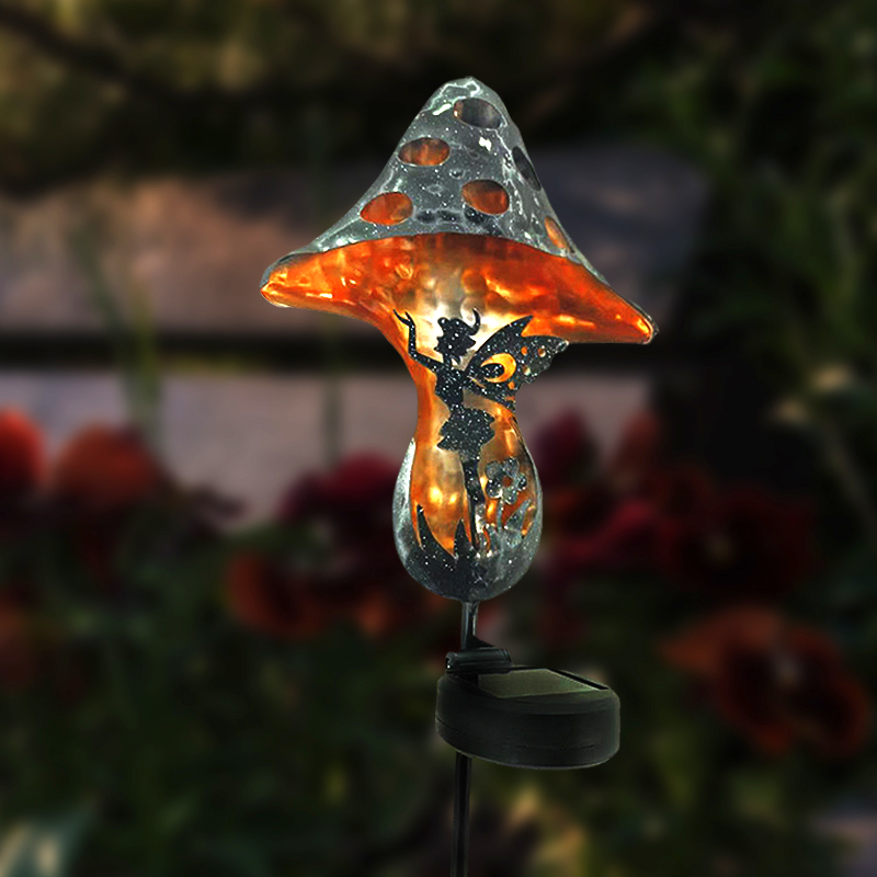 Solar Fairy in a Mushroom