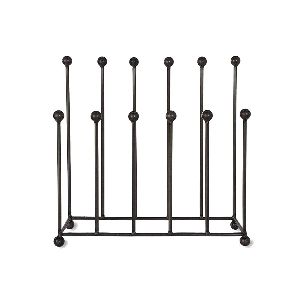 Neo Steel Black Powder Coated Boot Rack � Holds 6 Pairs