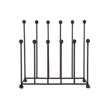 Neo Steel Black Powder Coated Boot Rack � Holds 6 Pairs