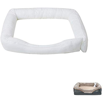 JOYELF Orthopedic Memory Foam Dog Bed Replacement Insert Stuffing Pillow - XXlarge