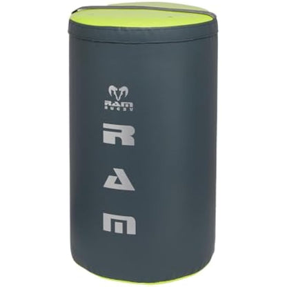 Ram Rugby Weighted Half Tackle Bag & Ram Ring - UK Made for Durability - Suitable for Adults & Youths