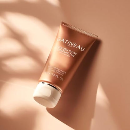 Gatineau - Golden Glow Gradual Tan (400ml) + Golden Glow (75ml), 2 in 1 Moisturiser & Self Tanning Lotion