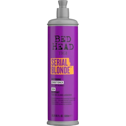 Bed Head by TIGI - Serial Blonde Conditioner - Ideal for Natural and Coloured Blonde Hair - 600ml