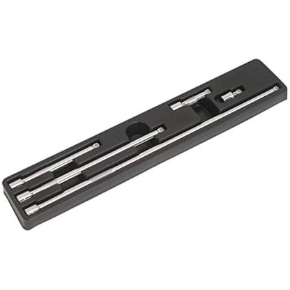 Sealey Ak767 Wobble Extension Bar Set 5Pc 3/8Sq Drive