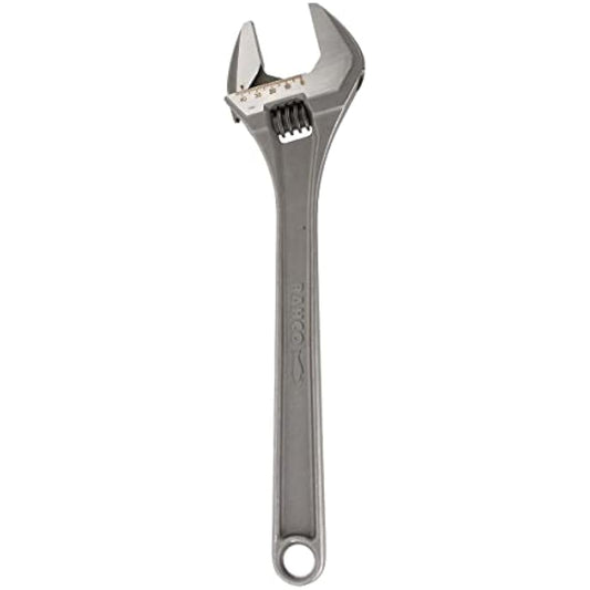 Bahco 8074 Black Adjustable Wrench, 380mm Length, 15IN