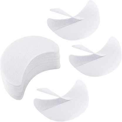 100 Pieces Eyeshadow Shield Eyeshadow Gel Pad Patches Eyelash Tint Stencils for Prevent Eyelash Extensions, Tinting and Lip Makeup Residue